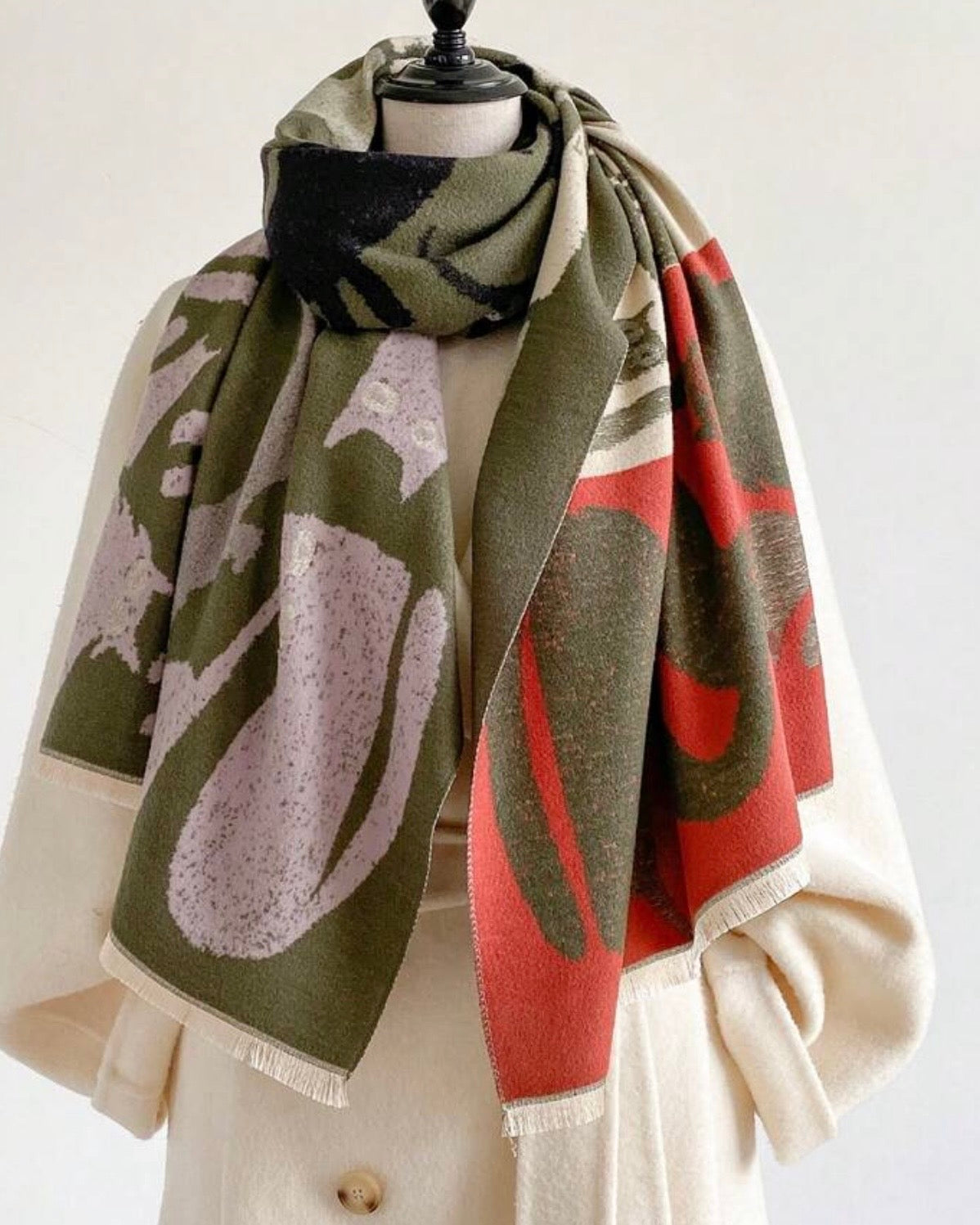 The Olive Green Paws Wrap