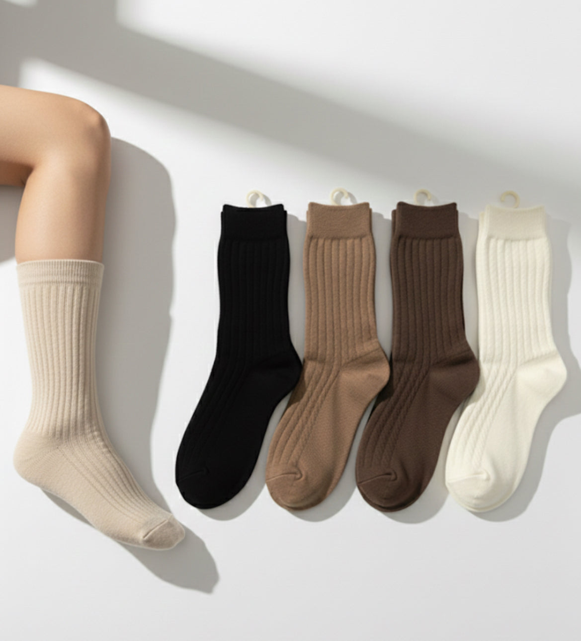 Comfort Ribbed Socks