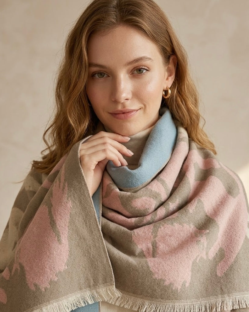 The Pastel Khaki Paws Wrap