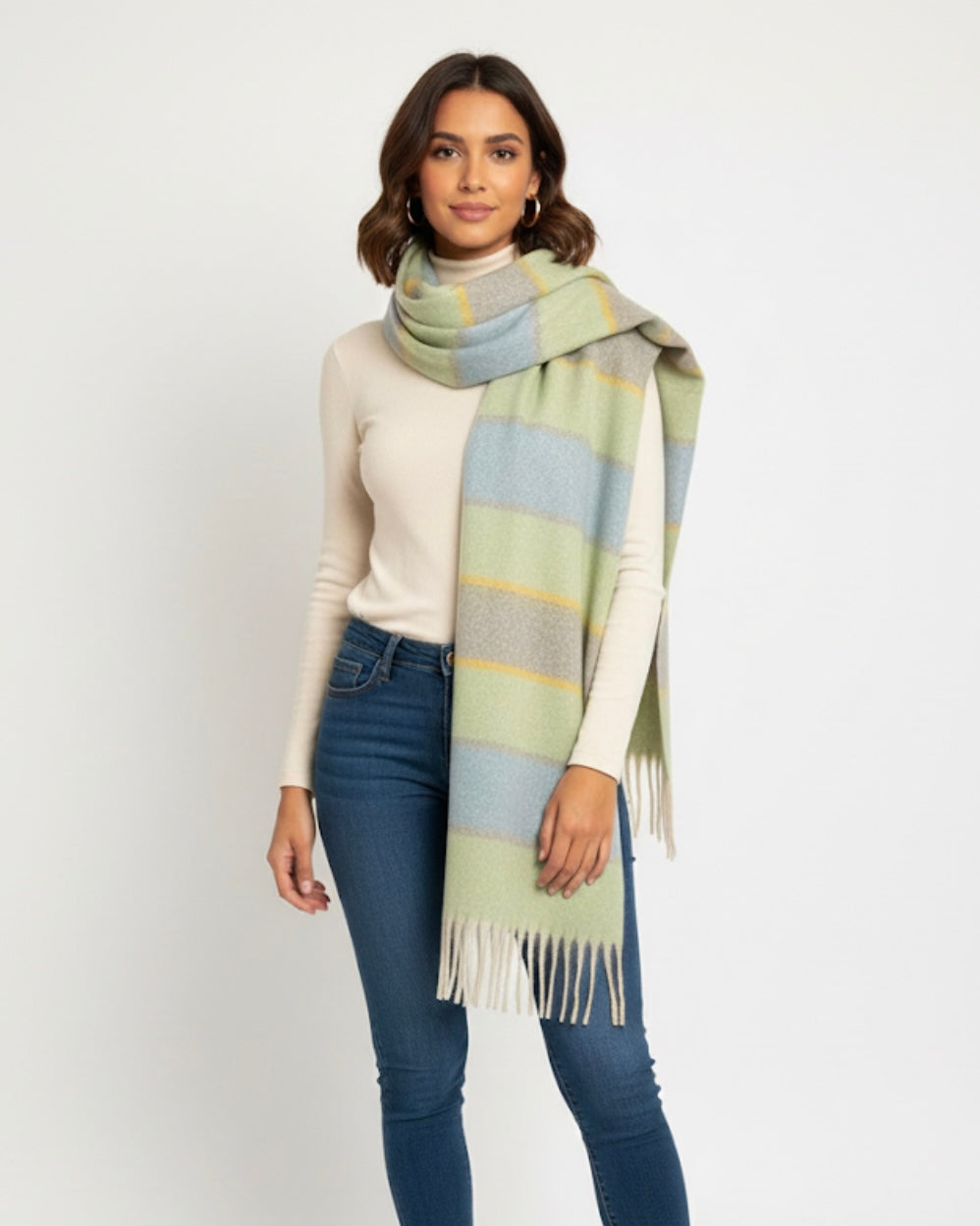 Green Meadow Mist Scarf