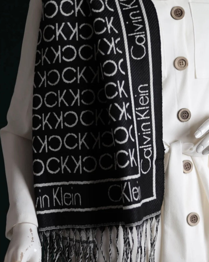 CALVIN KLEIN Midnight Signature Scarf