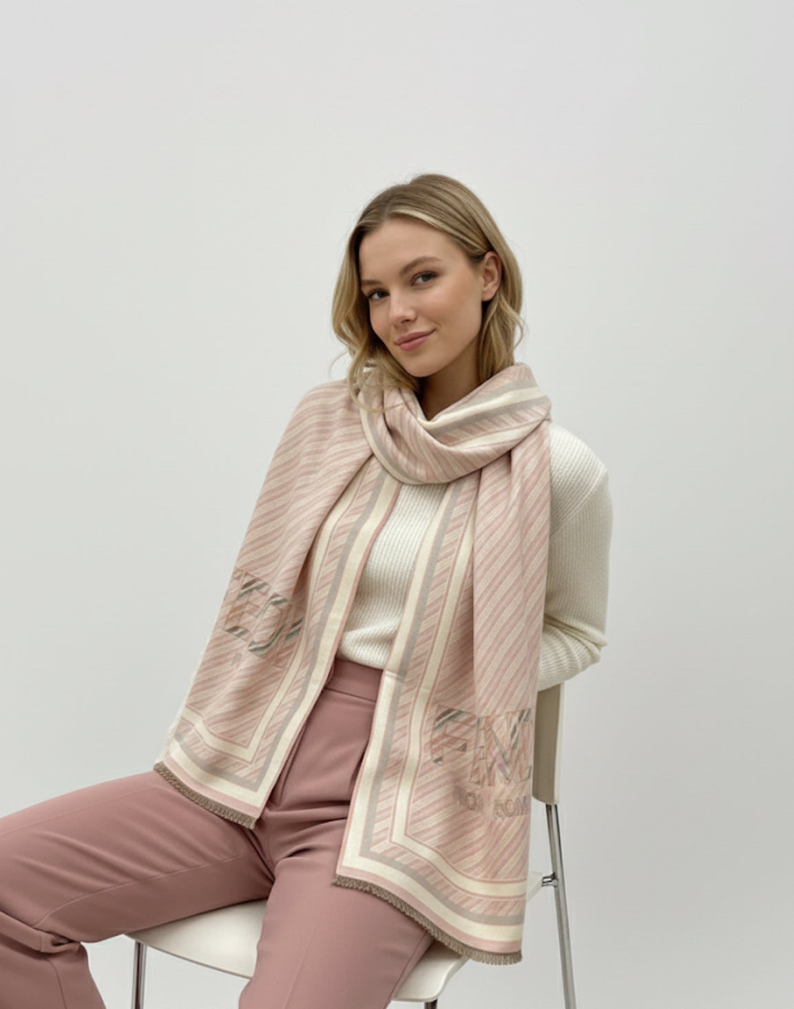 Fendi Roma Cashmere Scarf