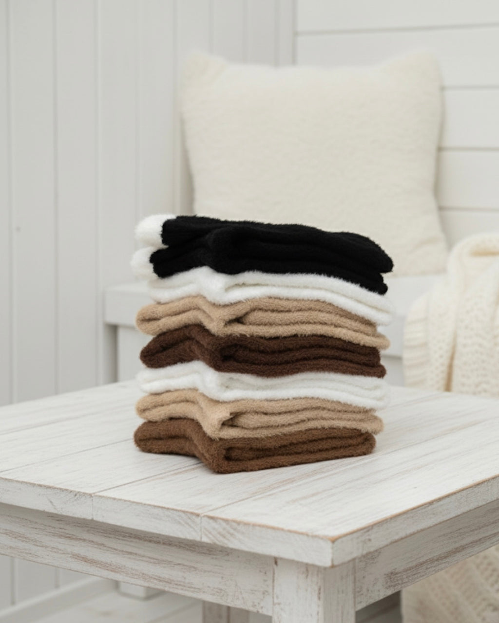 Whisper Plush Ankle Crew Set