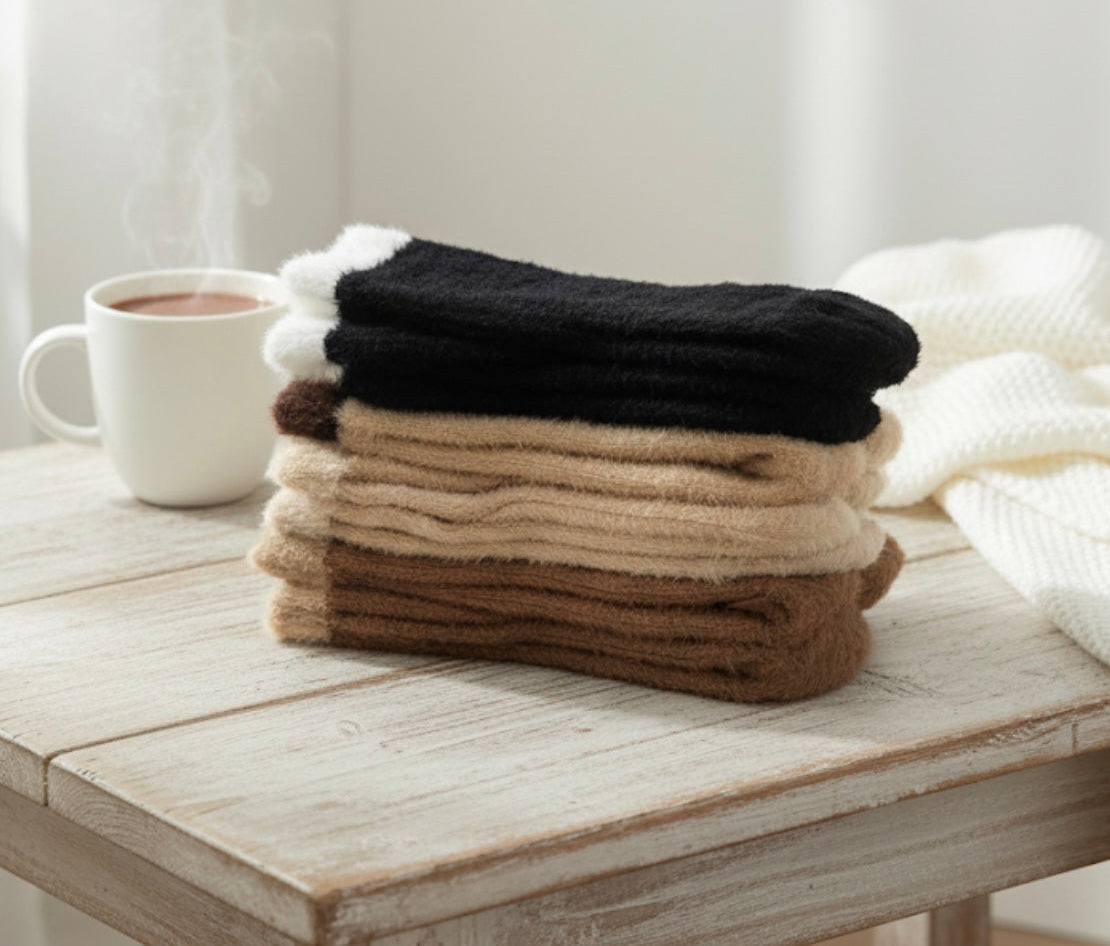 Whisper Plush Ankle Crew Set