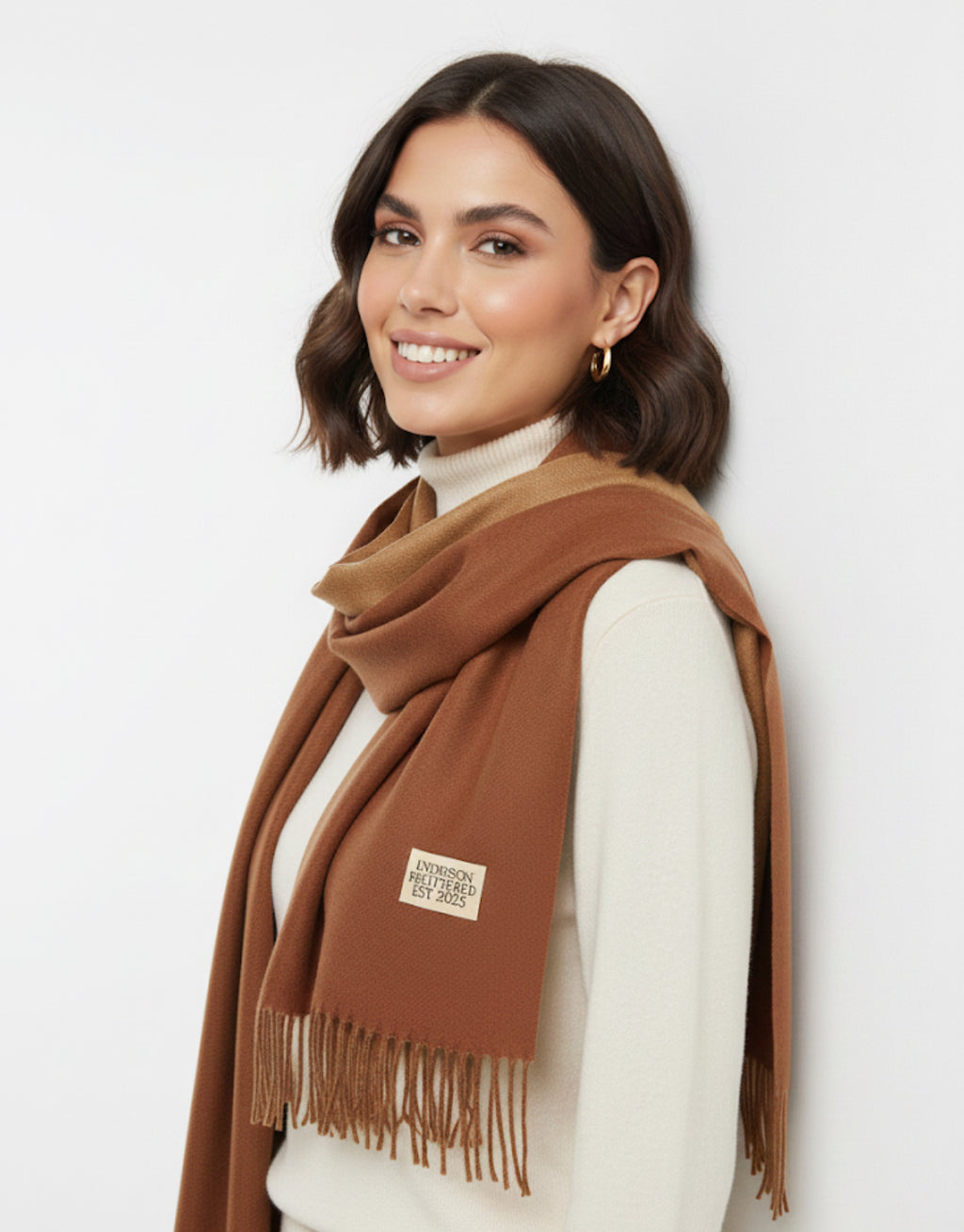 The Toffee Melange Scarf