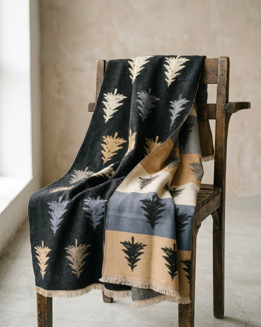 The Alpine Shadow Scarf