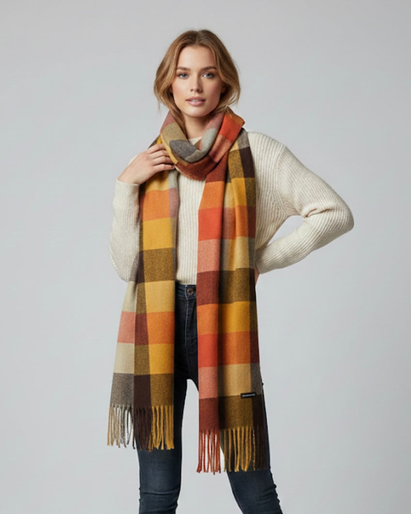 The Harvest Autumn Scarf