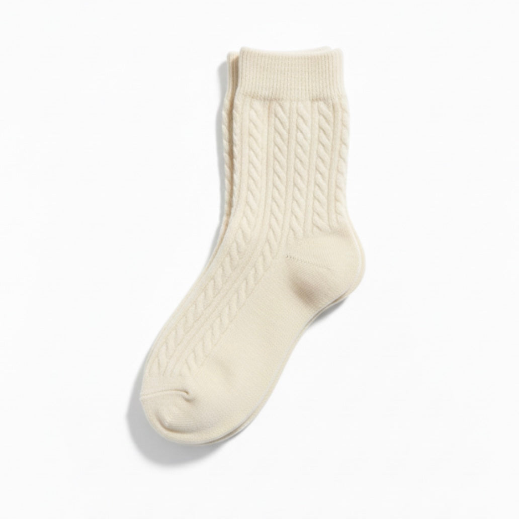 The Clay & Cream Crew Cotton Socks Set