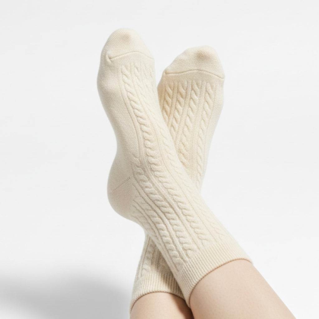 The Clay & Cream Crew Cotton Socks Set