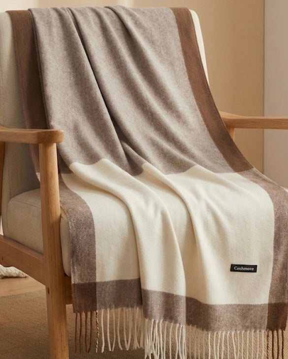 The latte and Cream Scarf