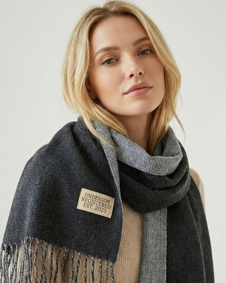 The Underson Dark Grey Scarf