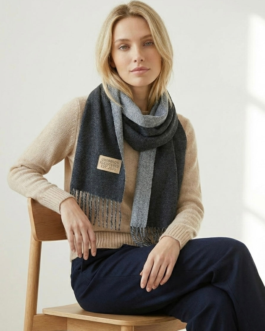 The Underson Dark Grey Scarf