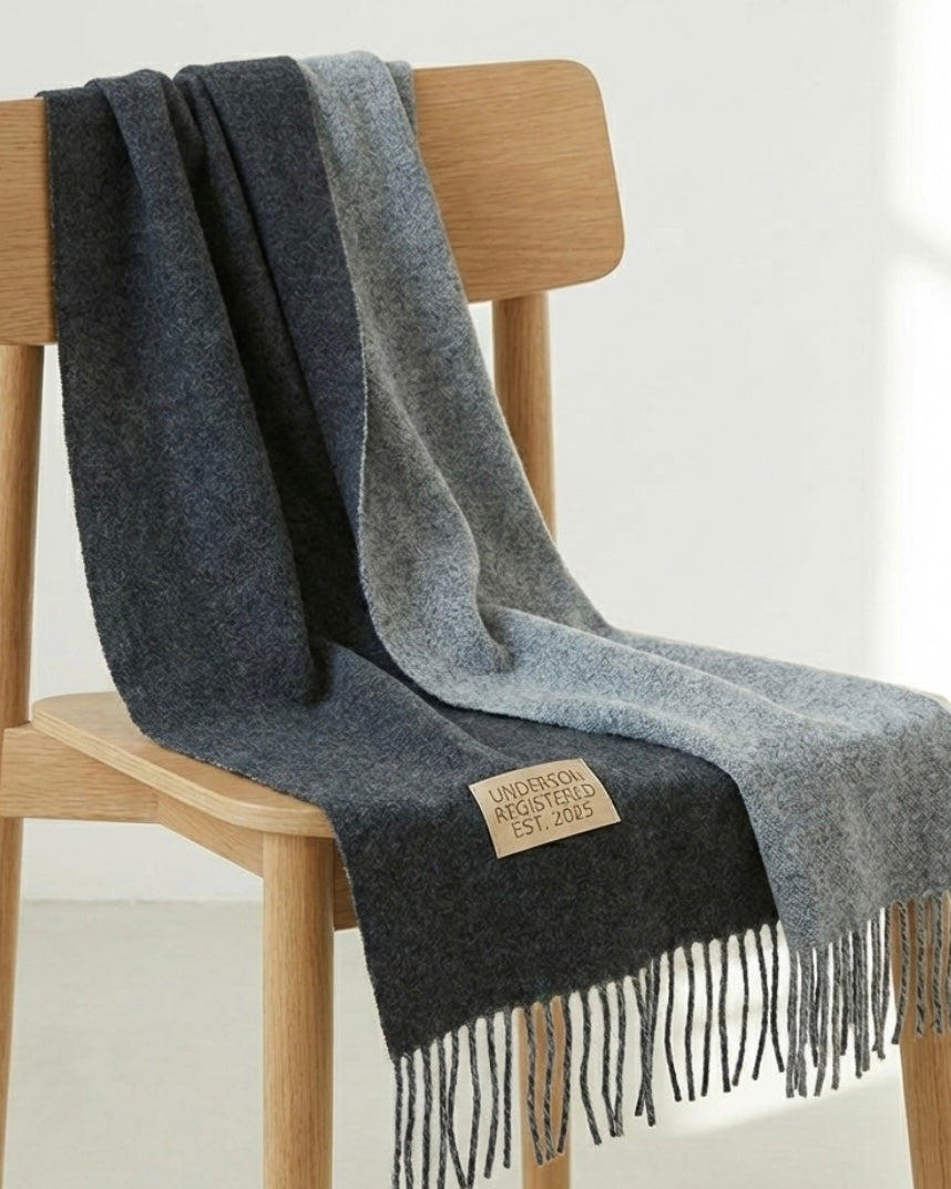 The Underson Dark Grey Scarf