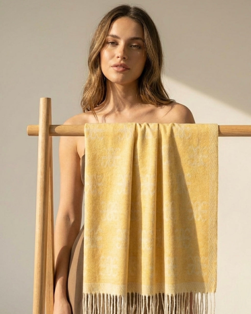 Saffron Glow Scarf