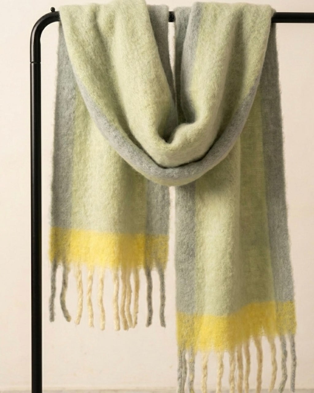 Sorbet Swirl Green Scarf