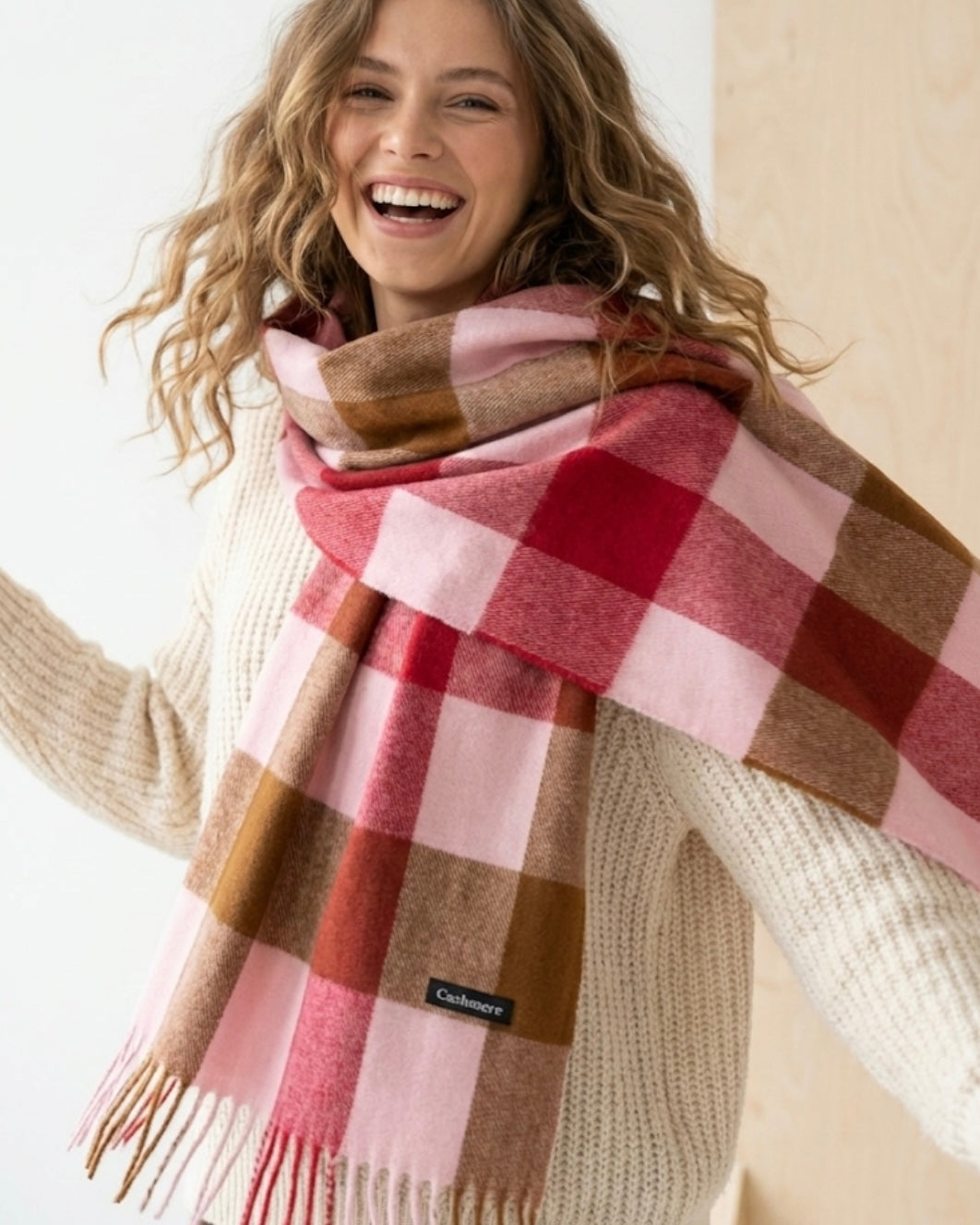 Strawberry Mocha Scarf