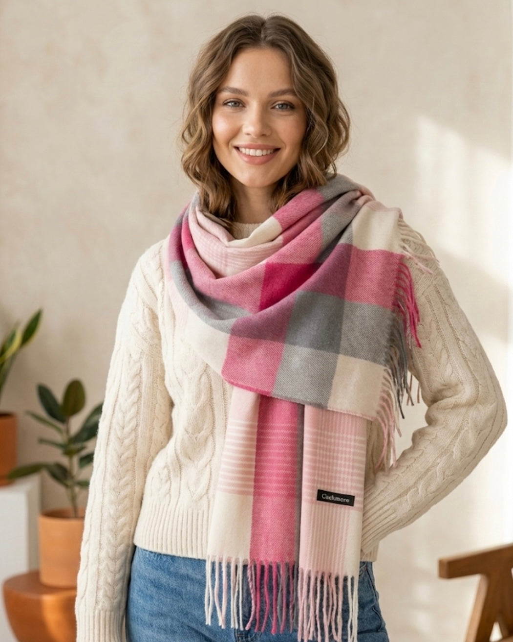 The Classic Pink Check