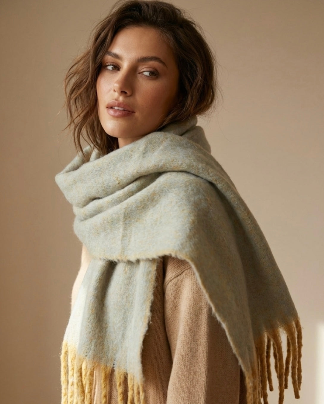 The Frost & Fire Scarf