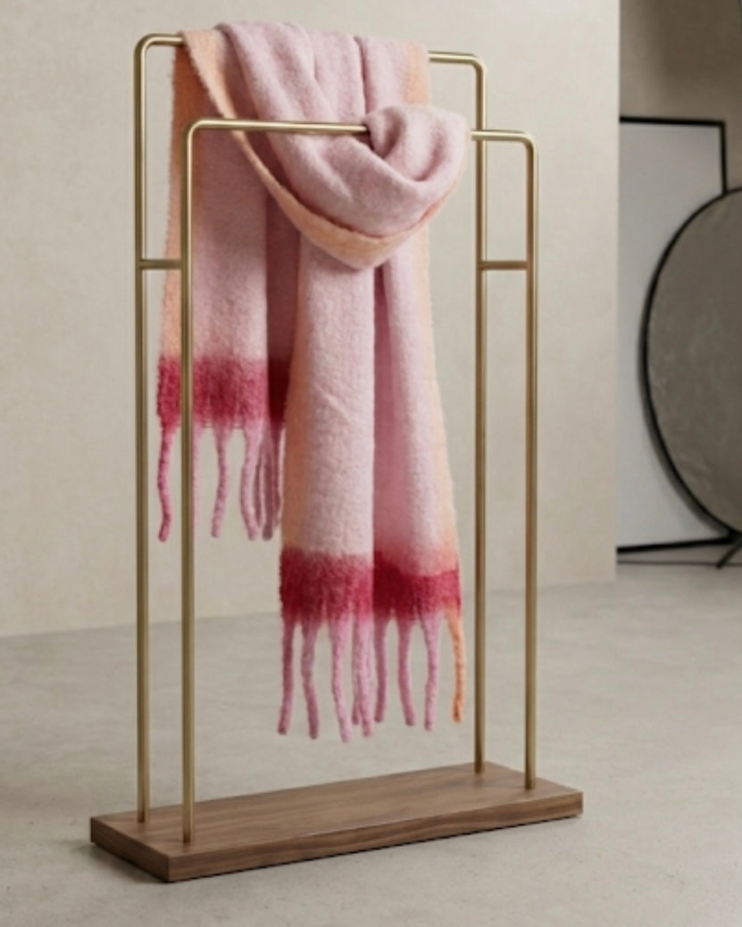 The Rosy Haze Scarf