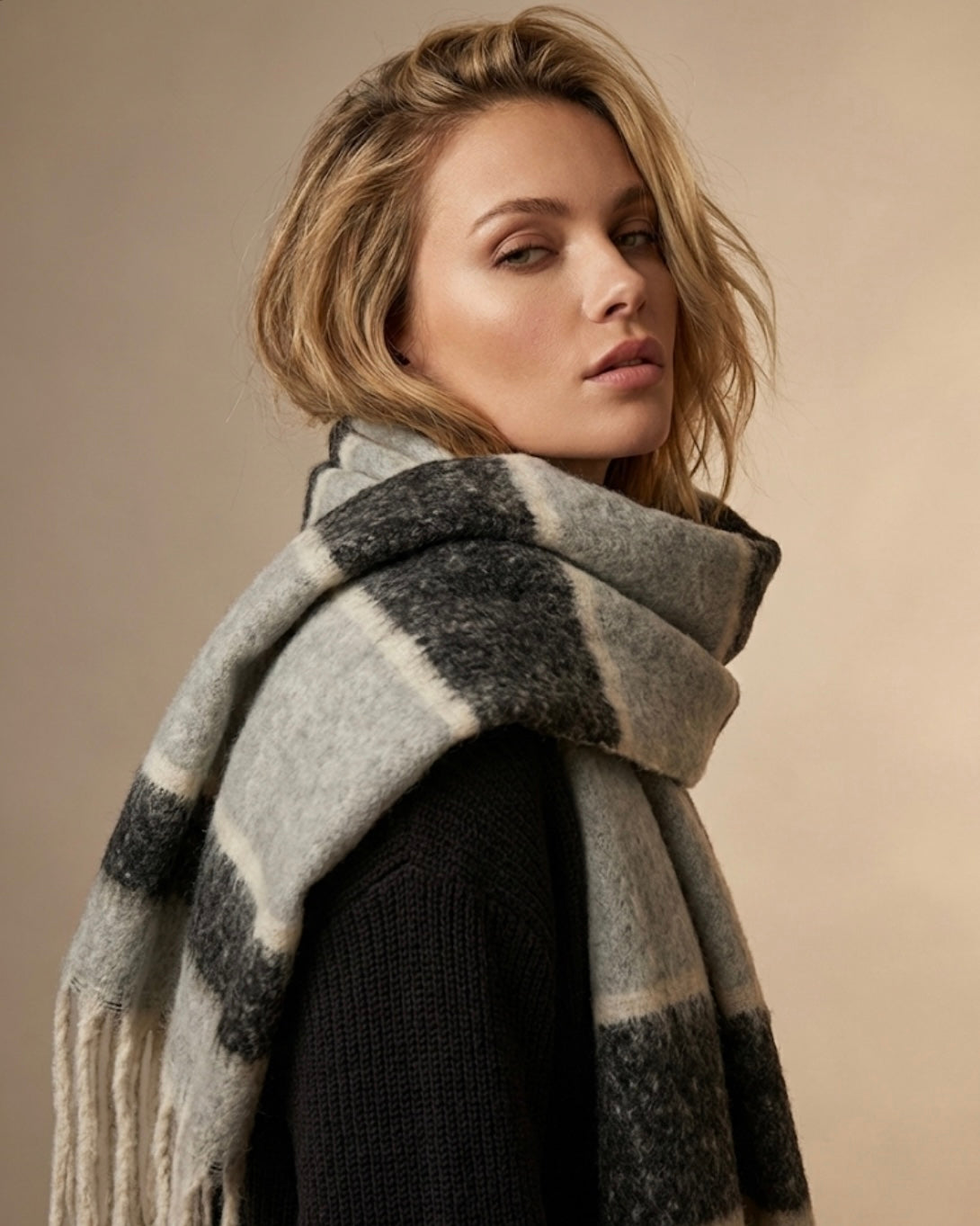 Grey Sky Scarf