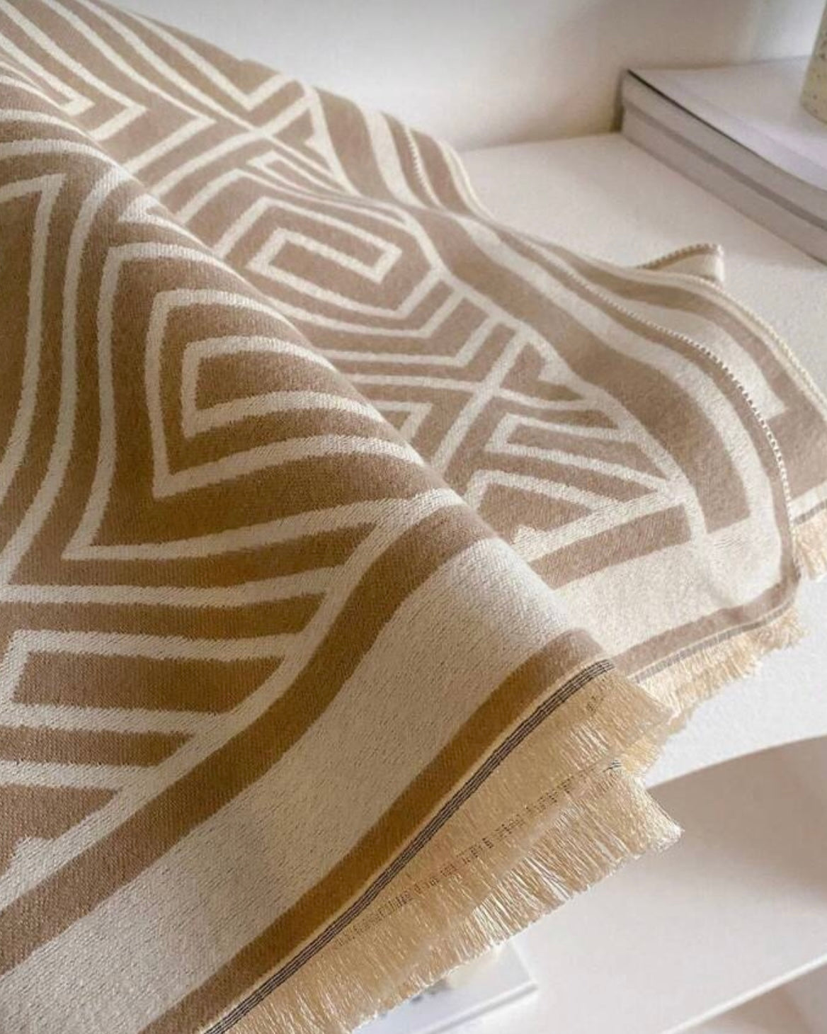 The Canvas Geo Stole Scarf