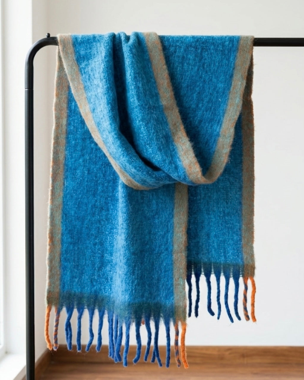 Sorbet Swirl Blue Scarf