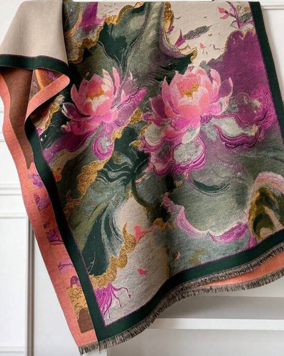 Canvas in Bloom Scarf