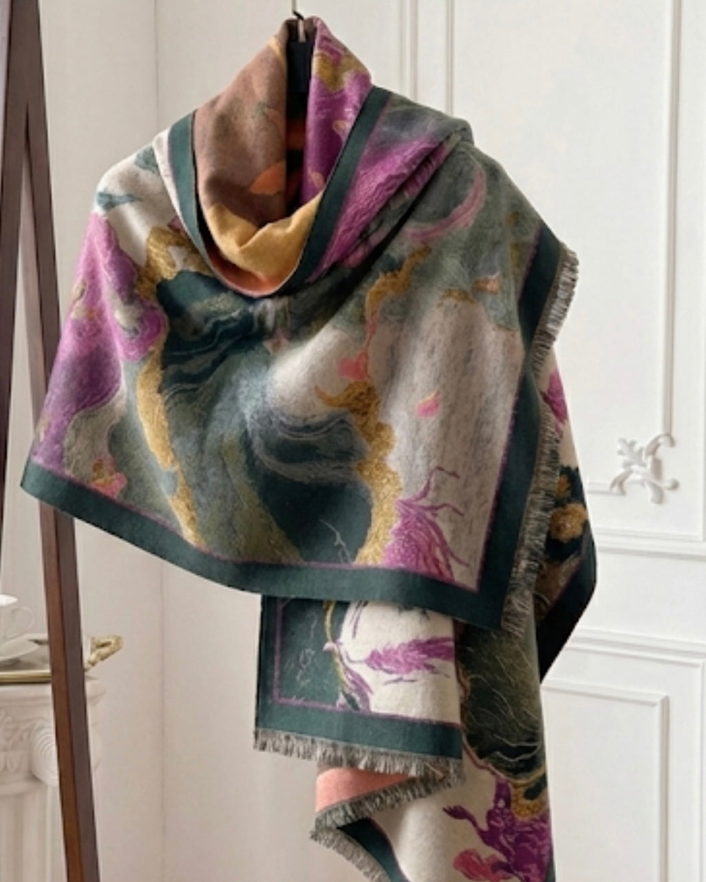 Canvas in Bloom Scarf