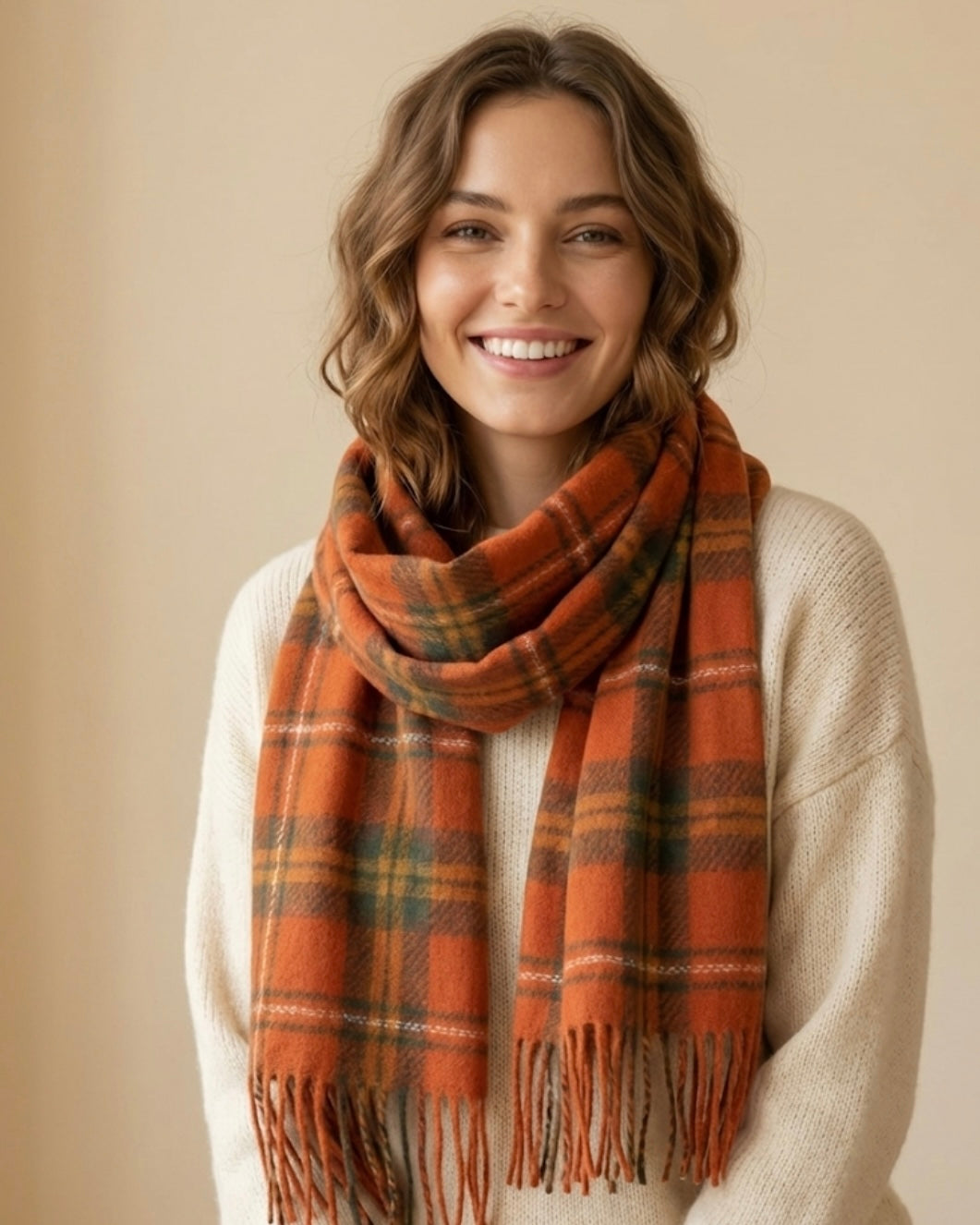 Pumpkin Spice Scarf
