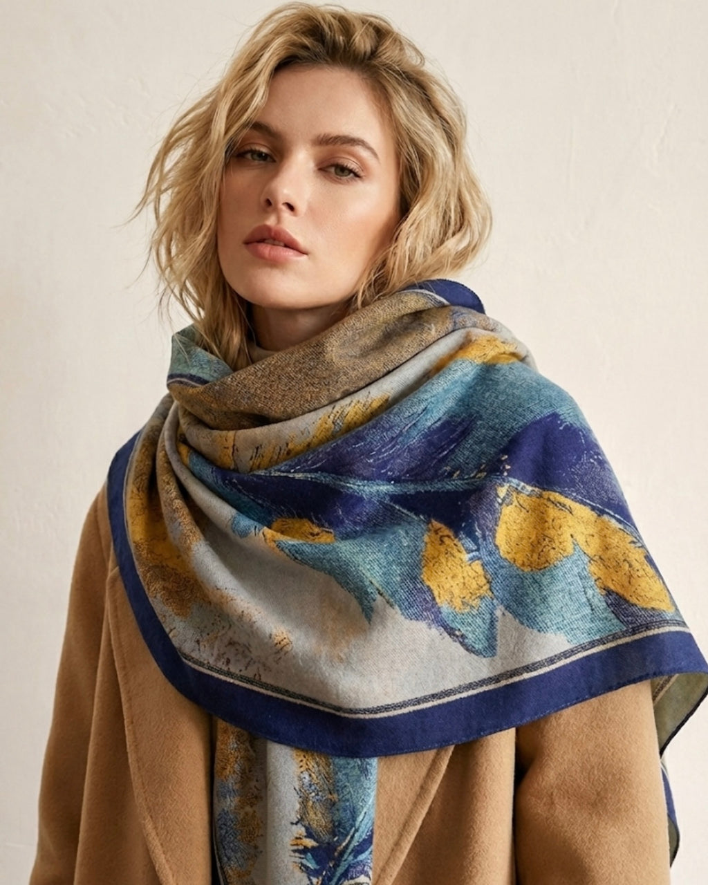 Stylish Artistic Print Scarf