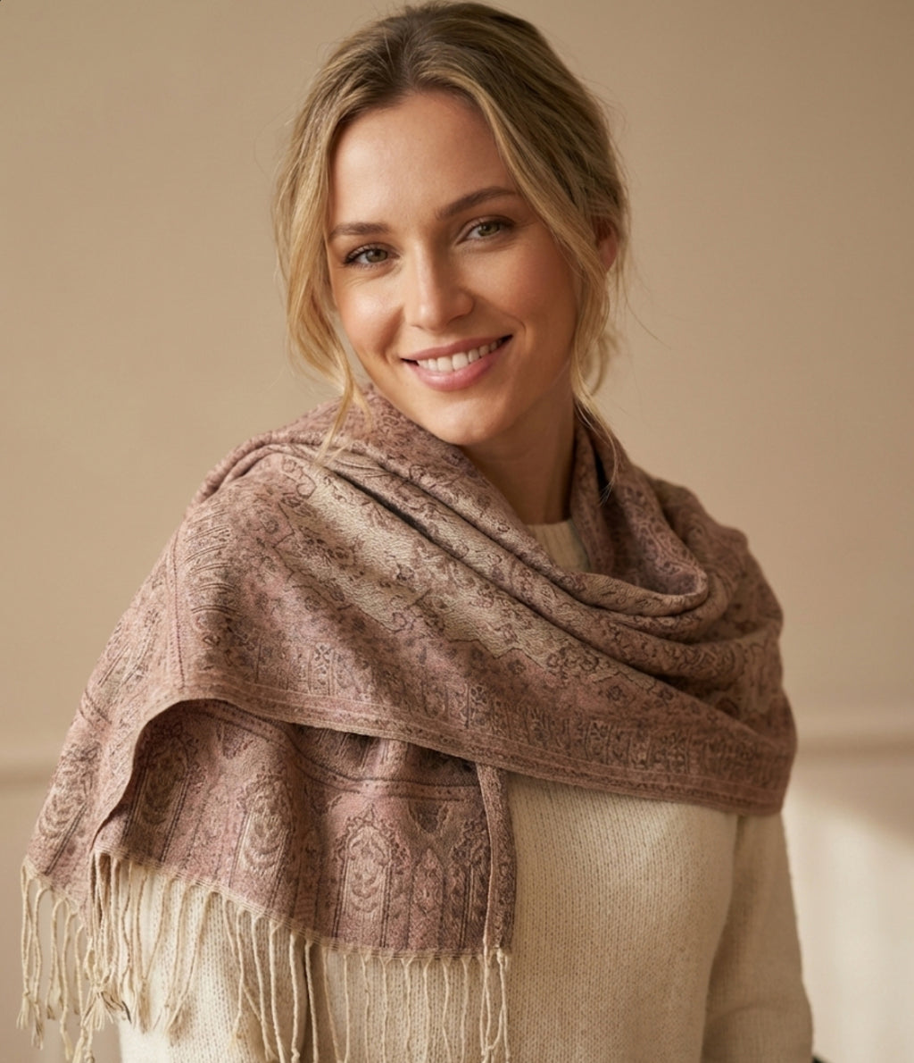 Pashmina Royal Mocha Scarf