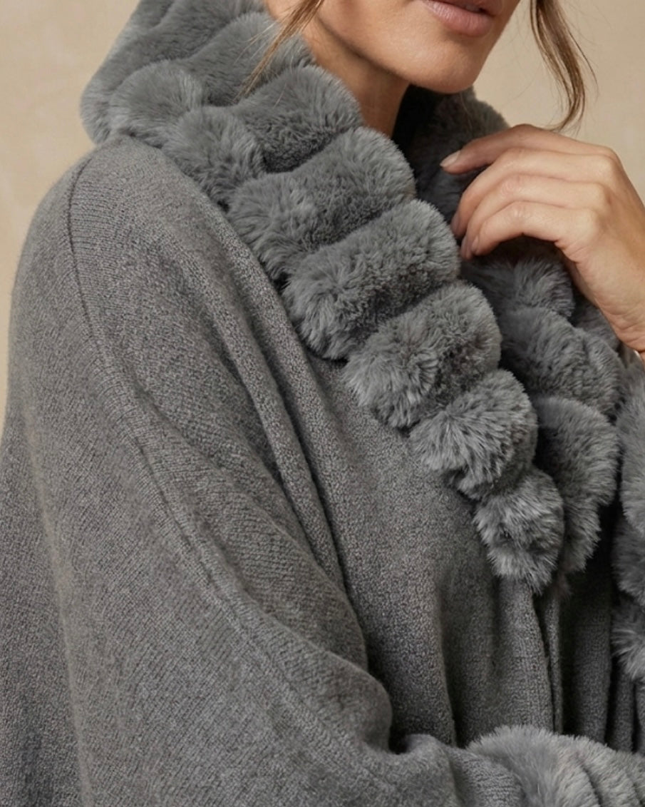 The Grey Whisper Poncho