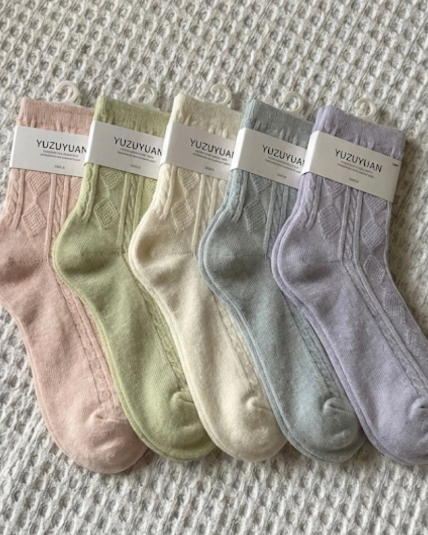 The Colorful Crew Cotton Socks Set