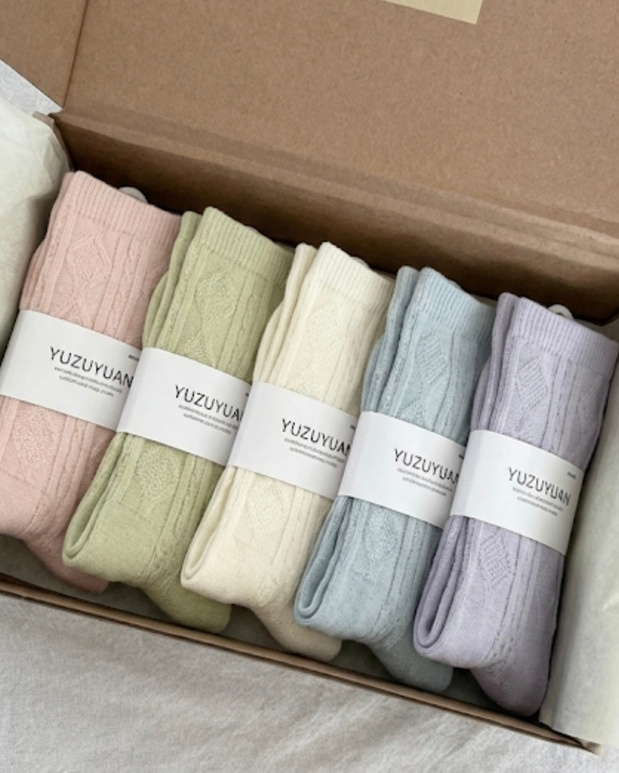 The Colorful Crew Cotton Socks Set