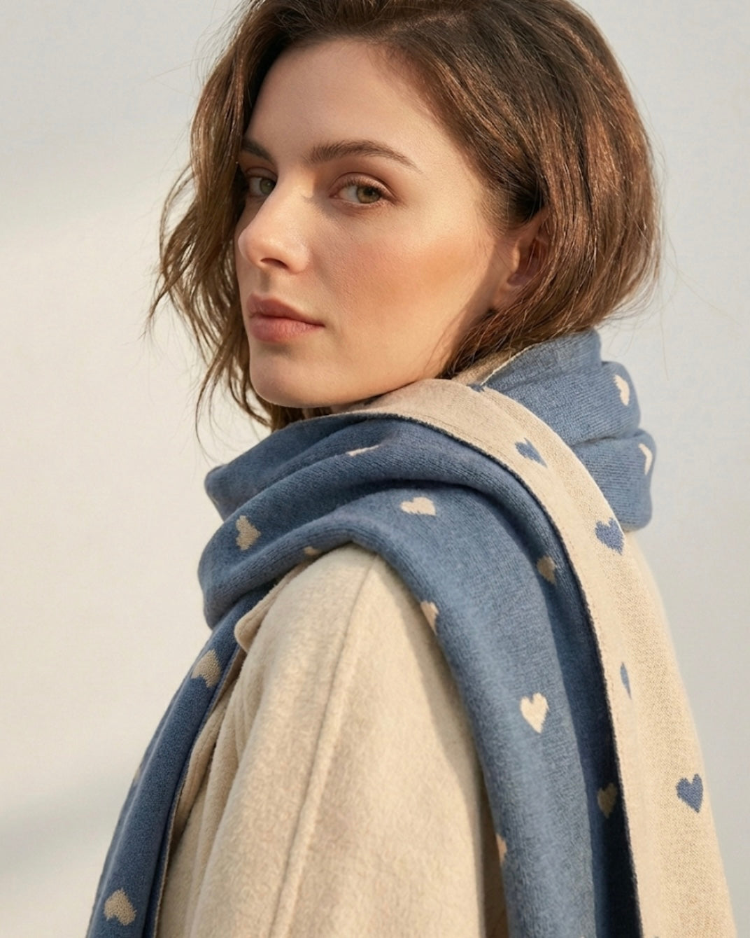 Lady Love Blue Scarf